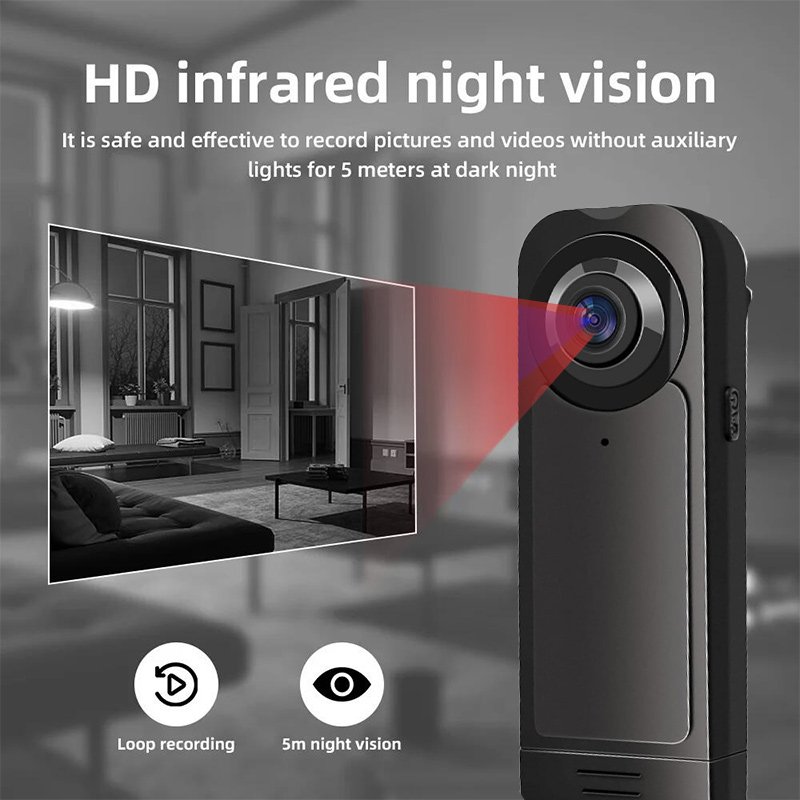 Wireless Small Micro Mini 1080p HD Motion Detection Mini Camera 1080P Portable Digital Camcorders Small Baby Monitor for Home