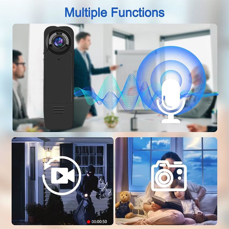 Wireless Small Micro Mini 1080p HD Motion Detection Mini Camera 1080P Portable Digital Camcorders Small Baby Monitor for Home