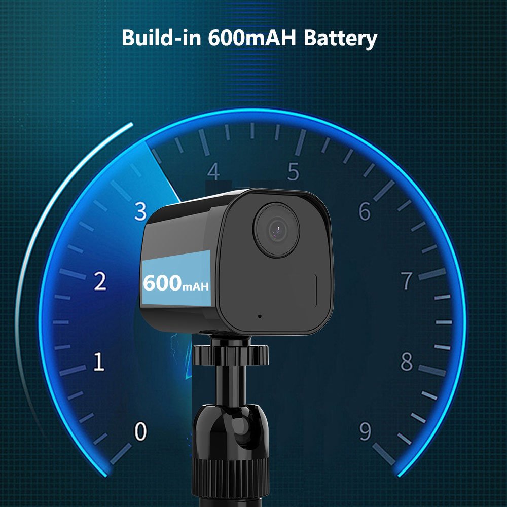 Mini Wireless Battery PIR Camera 1080P 180 Minutes Battery Powered Mini DV Video Recorder Sport Camera Wifi OEM Indoor Camera