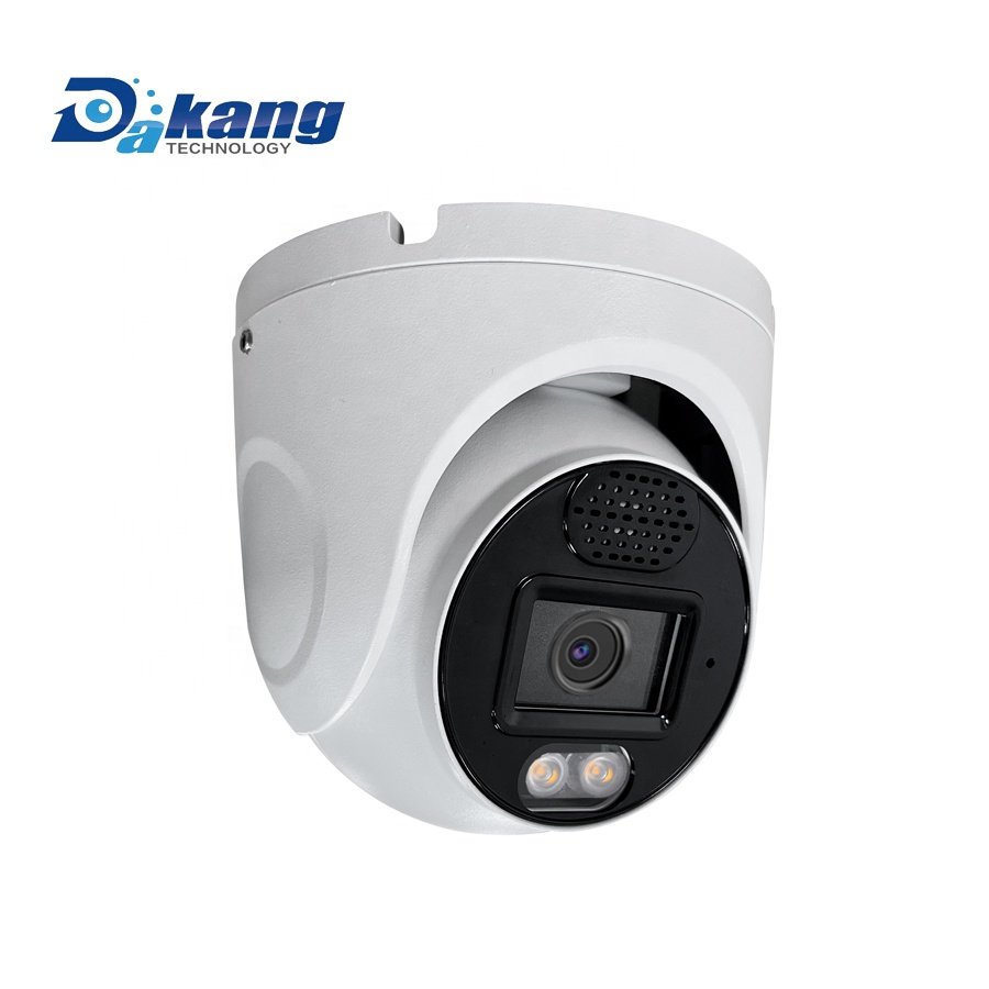 Dakang 4K 8MP AI Face Detection Outdoor POE IP Dome Network Camera 2 way audio