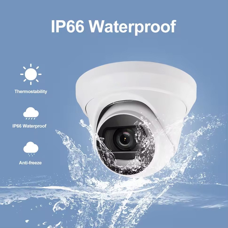 OEM Support 5MP CCTV Camera Smart dual light 4-IN-1 CVI/TVI /CVBS/ AHD Turret analog camera Built-in Micro IP66 IR Metal