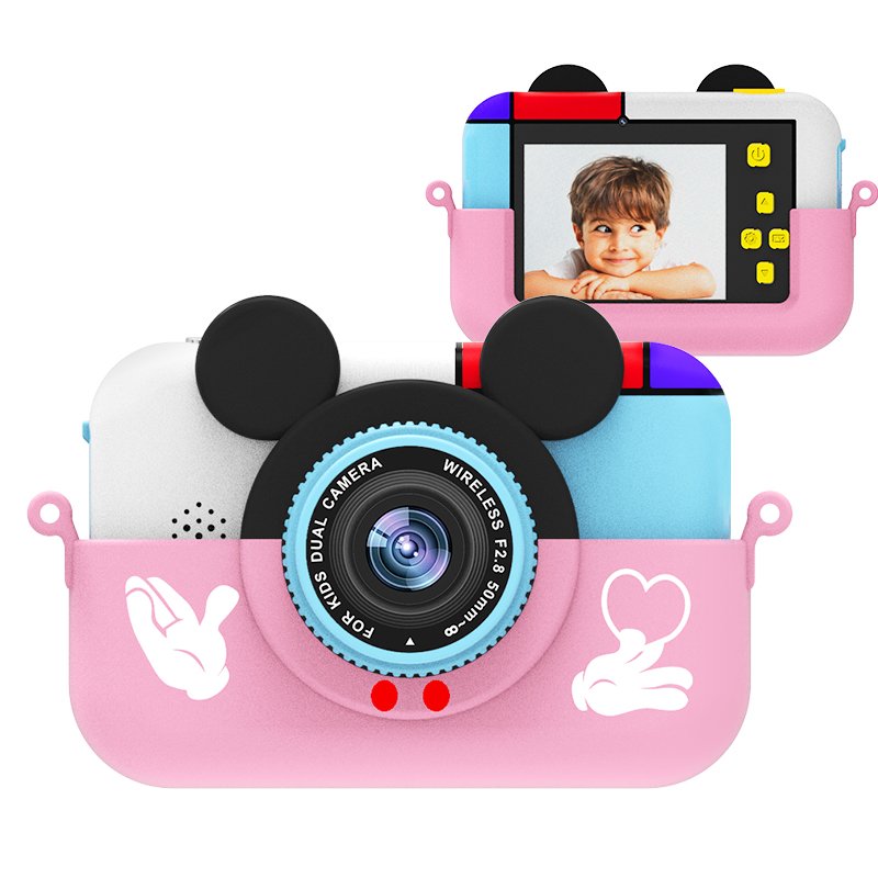 2.4 Inch Mini Cute Camera for Kids Digital Photo and Video Recording Camera for children