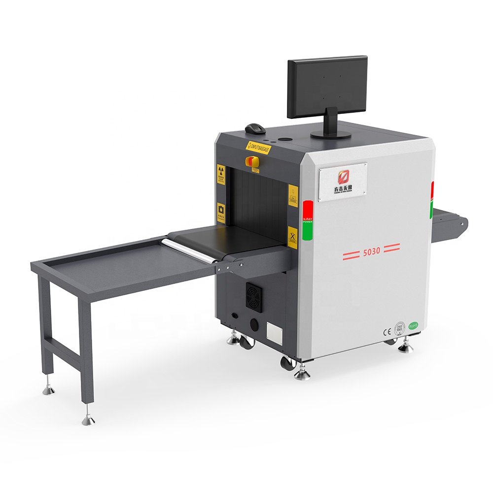 Portable 5030 X Ray Parcel Baggage Scanner X-Ray Xray Package Security Scanner Machine for Airport hotel With Keyboard