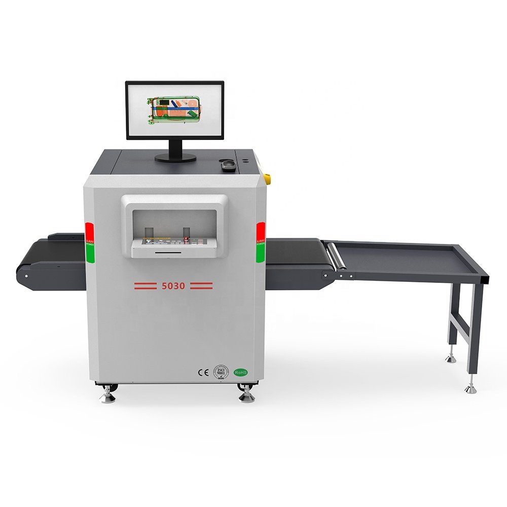 Portable 5030 X Ray Parcel Baggage Scanner X-Ray Xray Package Security Scanner Machine for Airport hotel With Keyboard