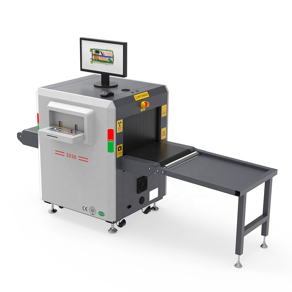 Portable 5030 X Ray Parcel Baggage Scanner X-Ray Xray Package Security Scanner Machine for Airport hotel With Keyboard