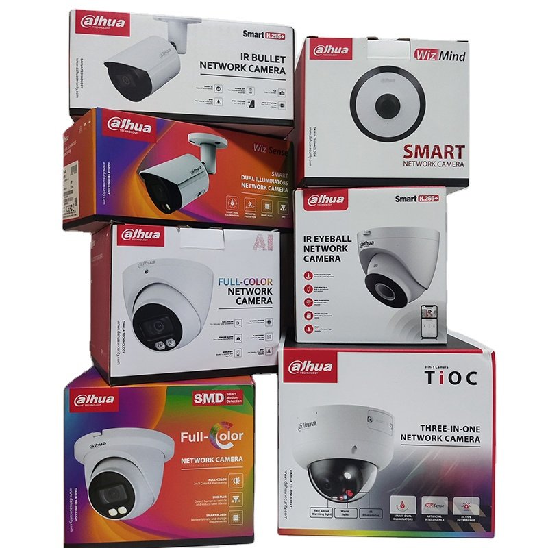 Dahua Security CCTV POE IP67 Waterproof IPC-HFW2239S-SA-LED-S2 2MP Lite Full-color Fixed-focal outdoor Network Camera Dahua