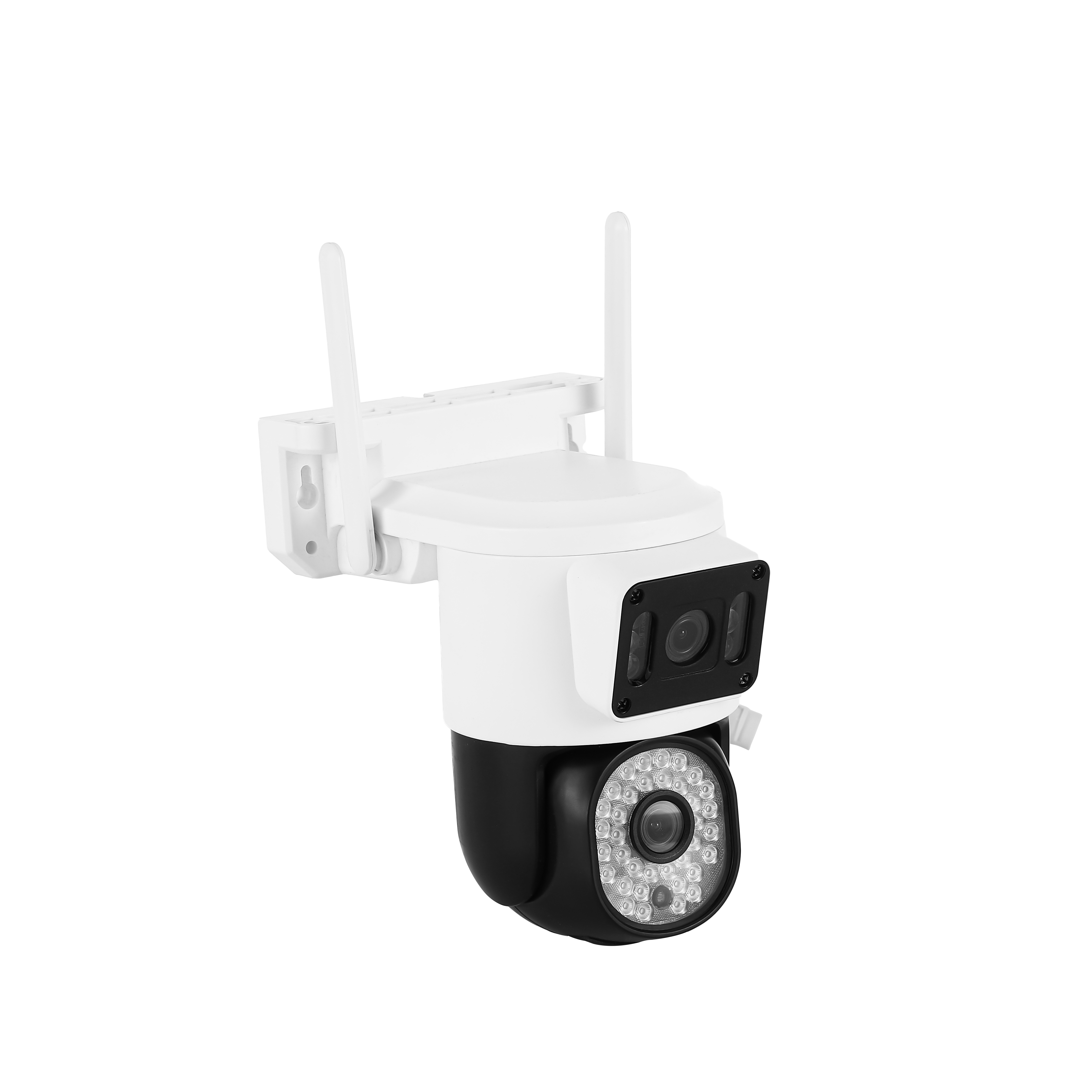 Ziicam 8MP 4K Wireless PTZ Dome Camera Dual Lens Motion Alarm Human Tracking 256G TF Card/Cloud Recording CCTV Security Camera