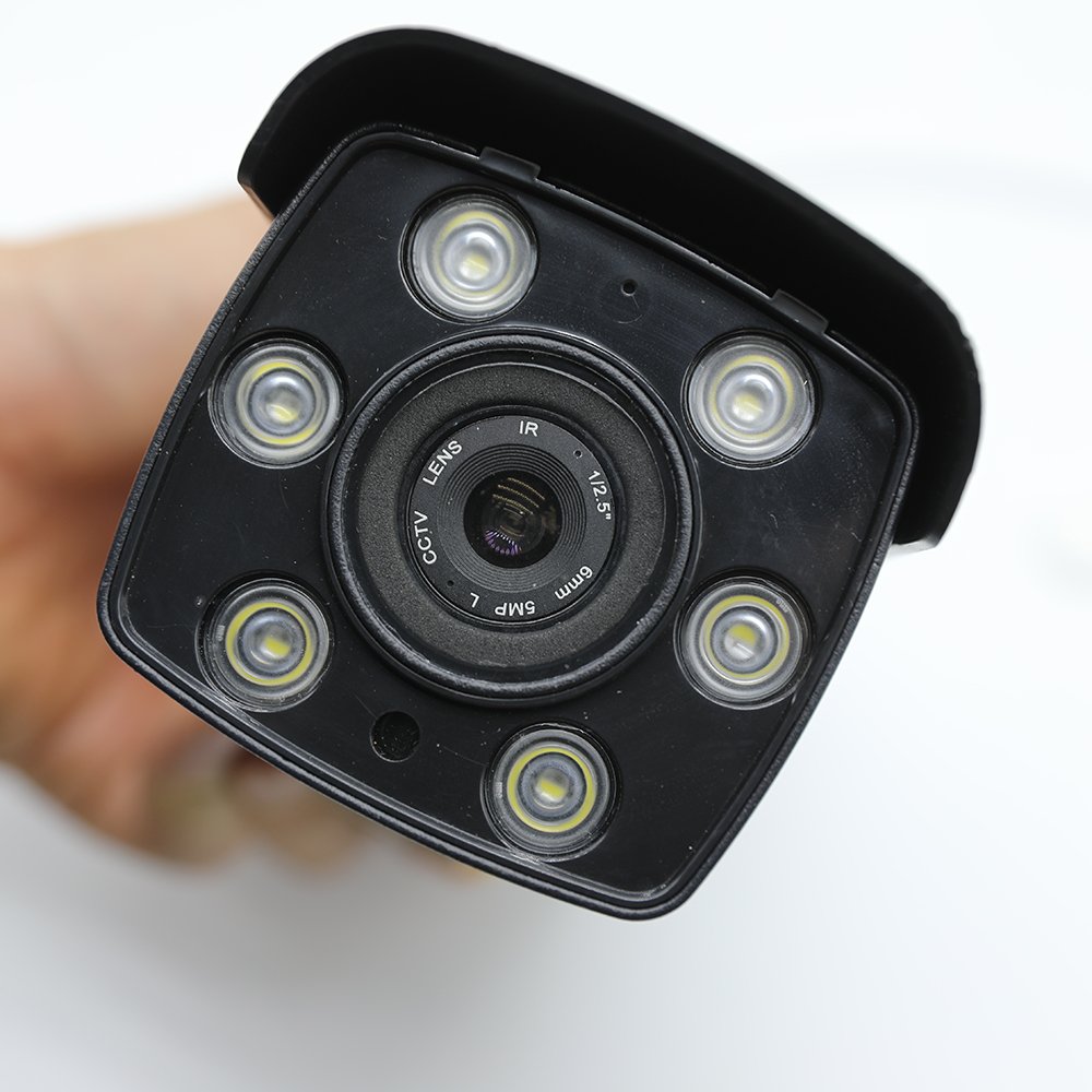 CCTV IP Camera manufacturer CS-mount LENS Dual Light 2MP 1080P AI Human Motion Detection Network camera support POE
