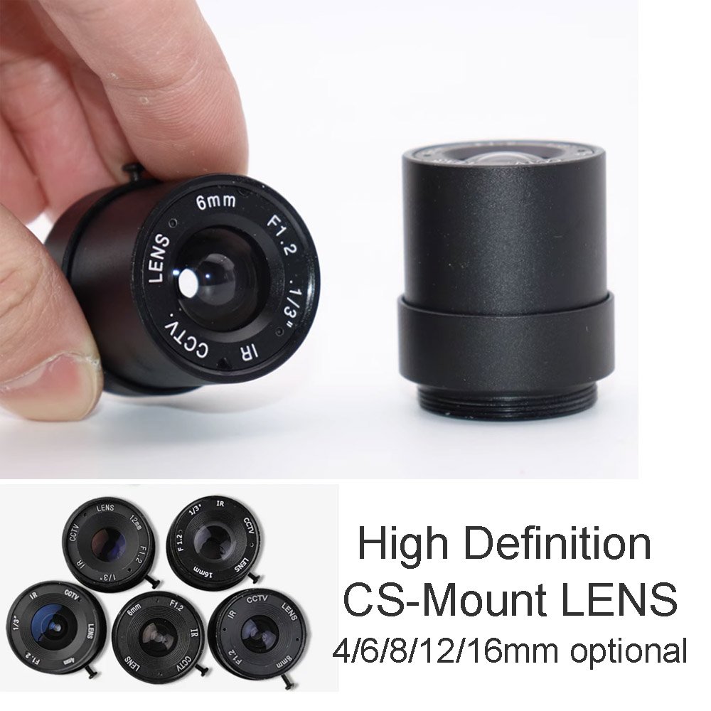 CCTV IP Camera manufacturer CS-mount LENS Dual Light 2MP 1080P AI Human Motion Detection Network camera support POE