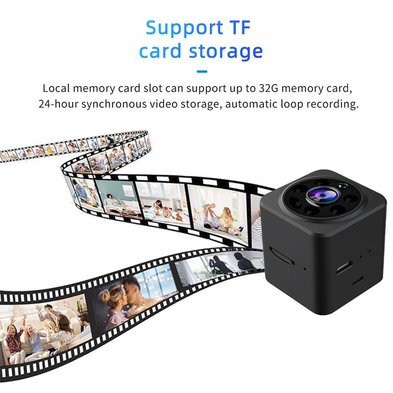 Security Camera 1080P Motion Detection Wireless Indoor WIFI Monitor Baby Pet Mini Camera