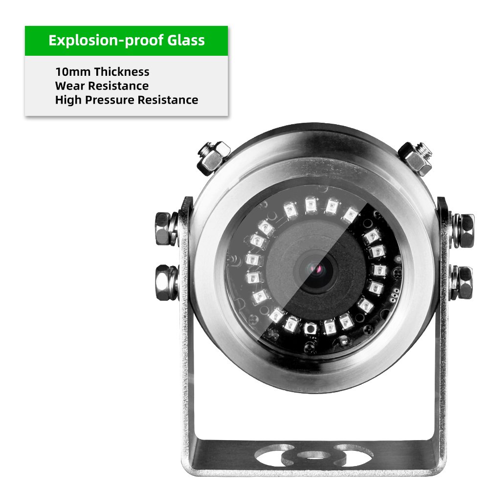 GA-EX1FI-M8SS 4K 8MP Stainless Steel Explosion Proof IP POE Surveillance Security Bullet Camera For Marine Gas Station Oil Mine