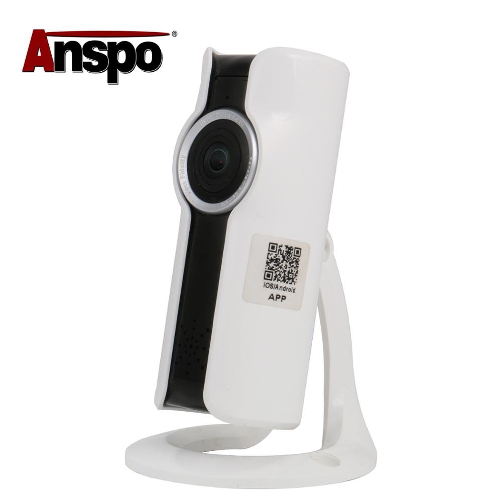 Anspo 720P 180/360 degree Wifi IP camera Fisheye Camera Mini Wifi CCTV Camera Two-Way Audio
