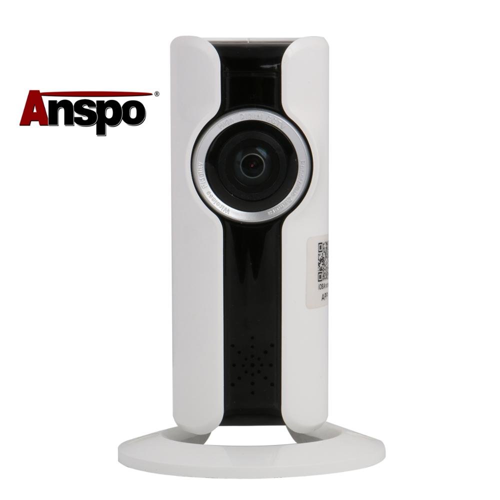 Anspo 720P 180/360 degree Wifi IP camera Fisheye Camera Mini Wifi CCTV Camera Two-Way Audio
