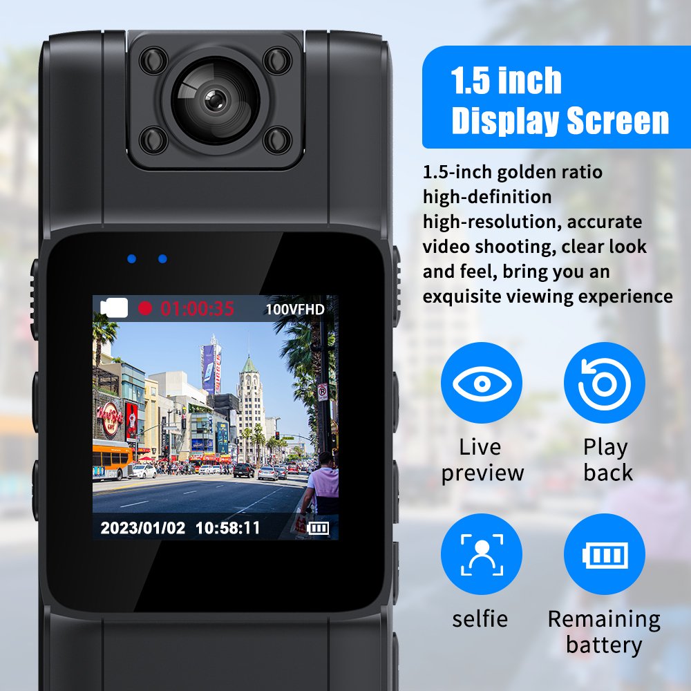 Hot Selling Mini Camera 5Mp Body Cam 1080 p Mini Portable Wireless Pocket Camera Wifi Camera Without Internet