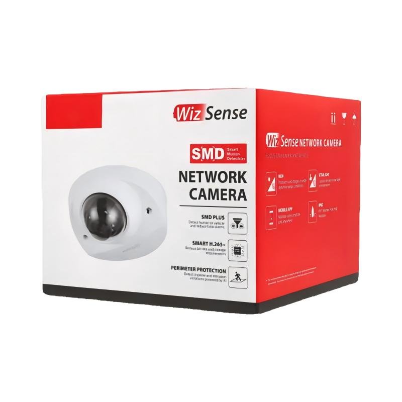 DH original 2.8mm Ready To Ship IPC-HDBW2431F-AS-S2 black 4MP Lite IR Fixed-focal Dome Network Camera DMSS