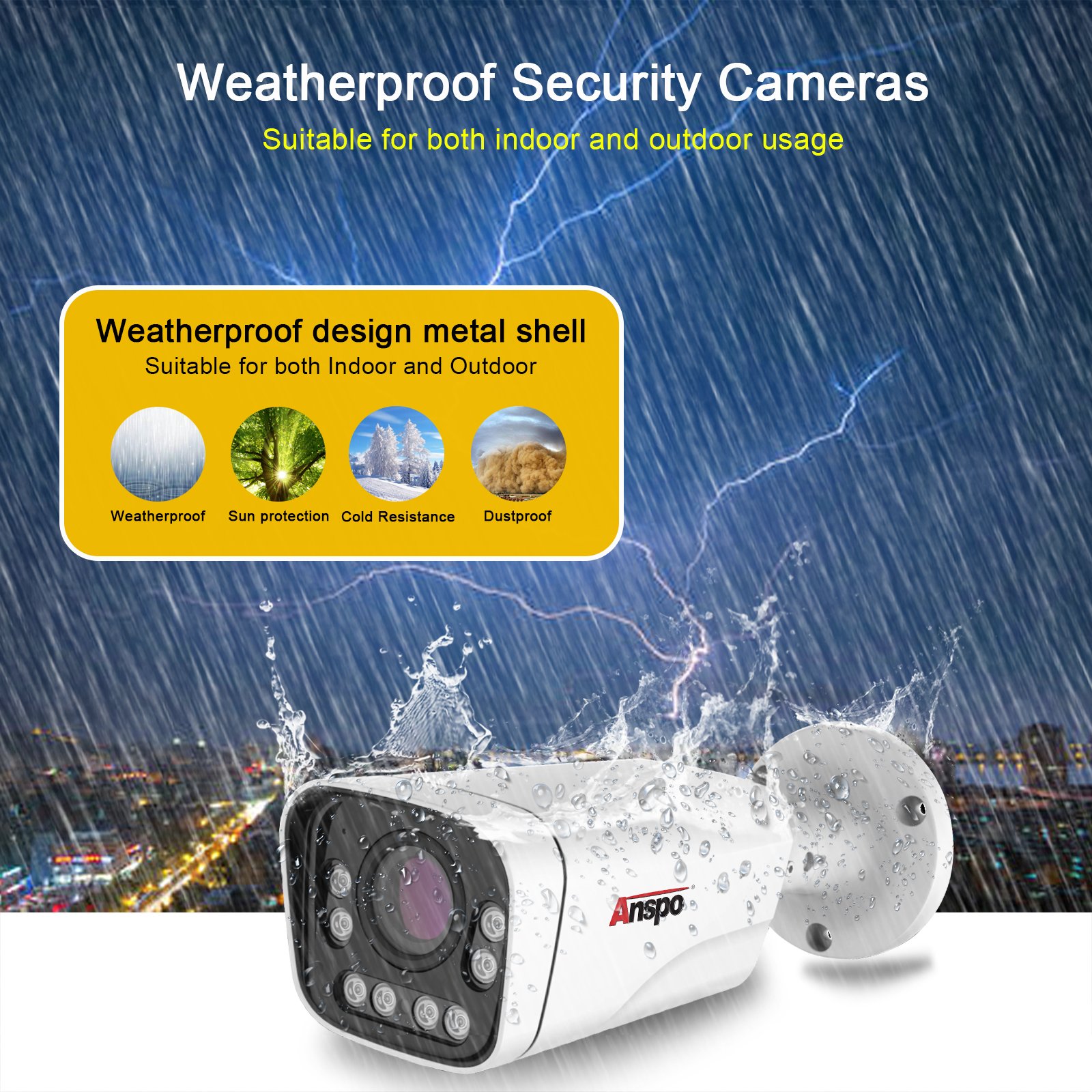 Cctv Camera AHD Security Cameras 2mp Bullet Analog IR Weather-proof Outdoor Surveillance camera