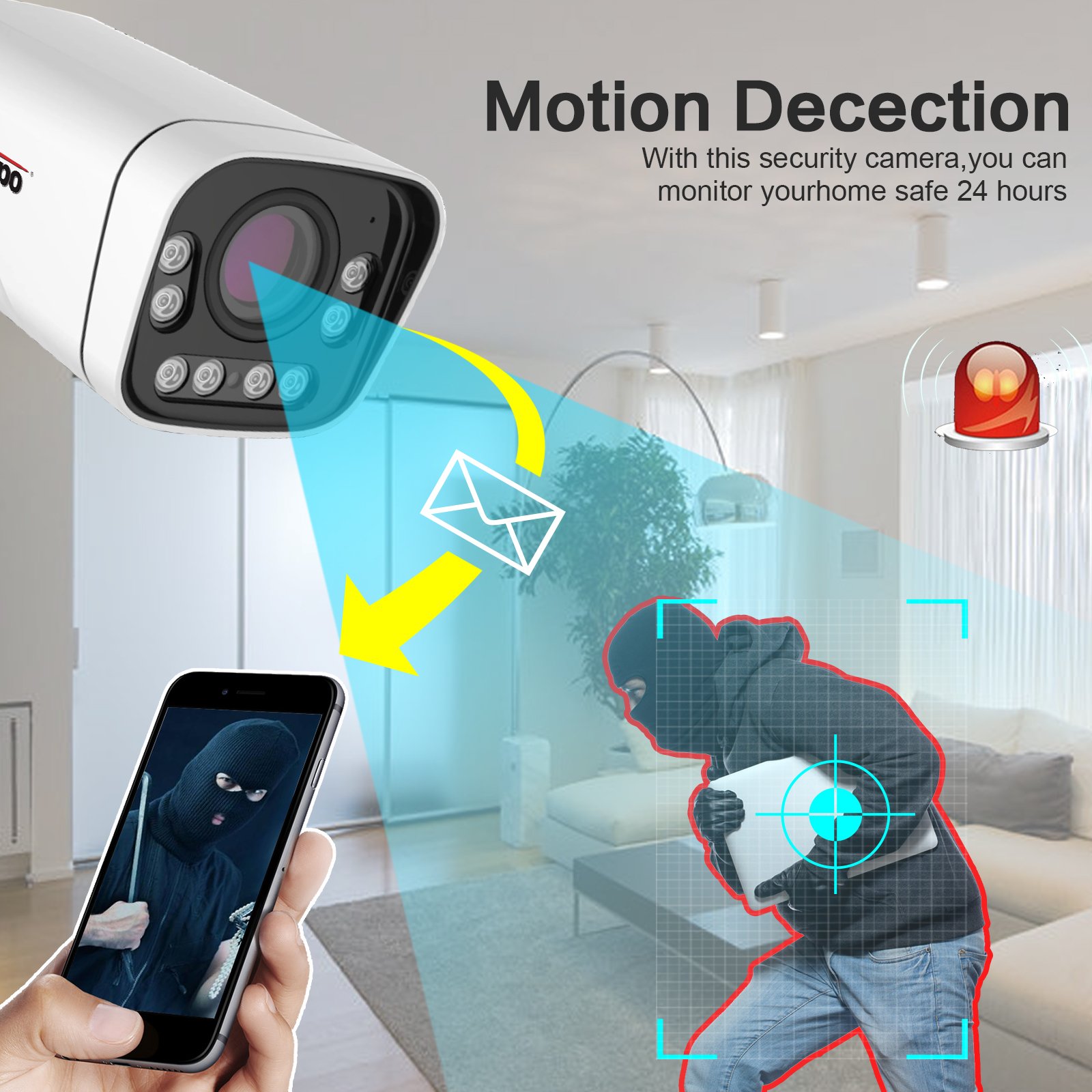 Cctv Camera AHD Security Cameras 2mp Bullet Analog IR Weather-proof Outdoor Surveillance camera