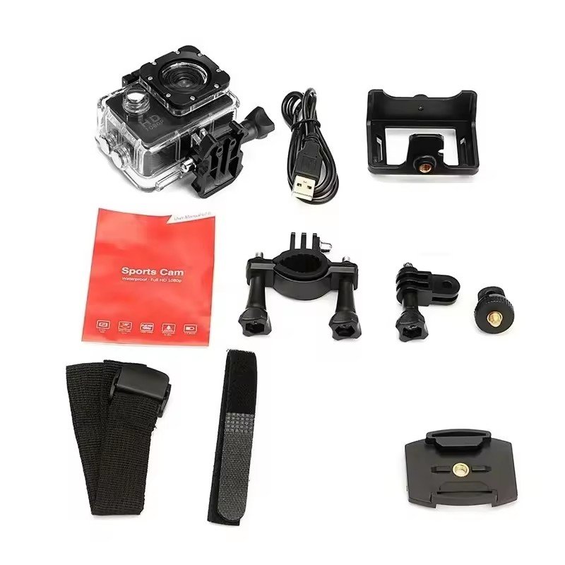Video Recording Underwater Camera 30M Waterproof Wifi 4K Action sport mini Camera For Motorcycle Driving Recorder