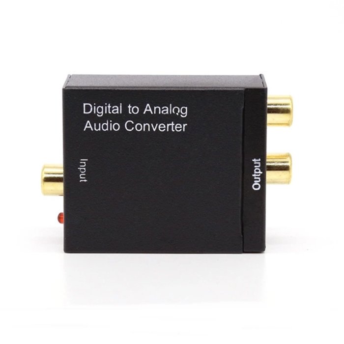 Factory Wholesale Analog To Digital Converter Digital to Analogue Audio Decoder Converter with 3.5mm Audio Jack camera converter