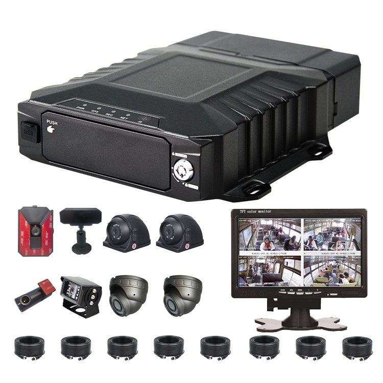 1080p ahd 8ch mobile nvr 4 channel 4g mdvr system 4ch gps 3g wifi mobile vehicle cctv cameras 2tb hdd g-sensor 8 ch ai mdvr