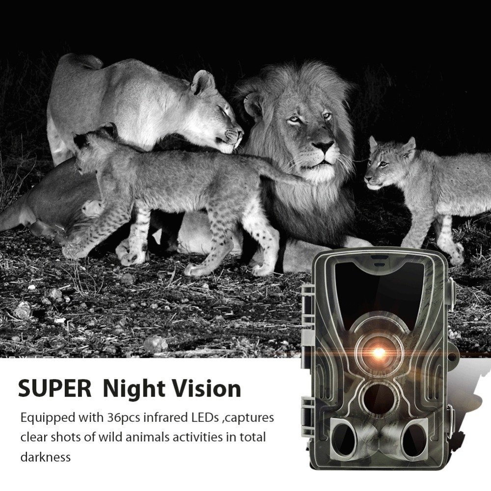 Anti-hunting outdoor camera HC801A infrared induction video recorder 20MP 1080P waterproof camera manufacturer