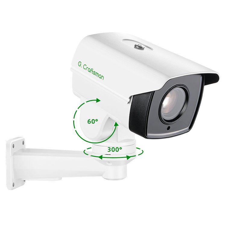 GA-PS5X10I-M5S(AG) 5MP IP67 Outdoor Surveillance PTZ Bullet IP POE Night Vision CCTV Security Camera with 10X Optical Zoom POE