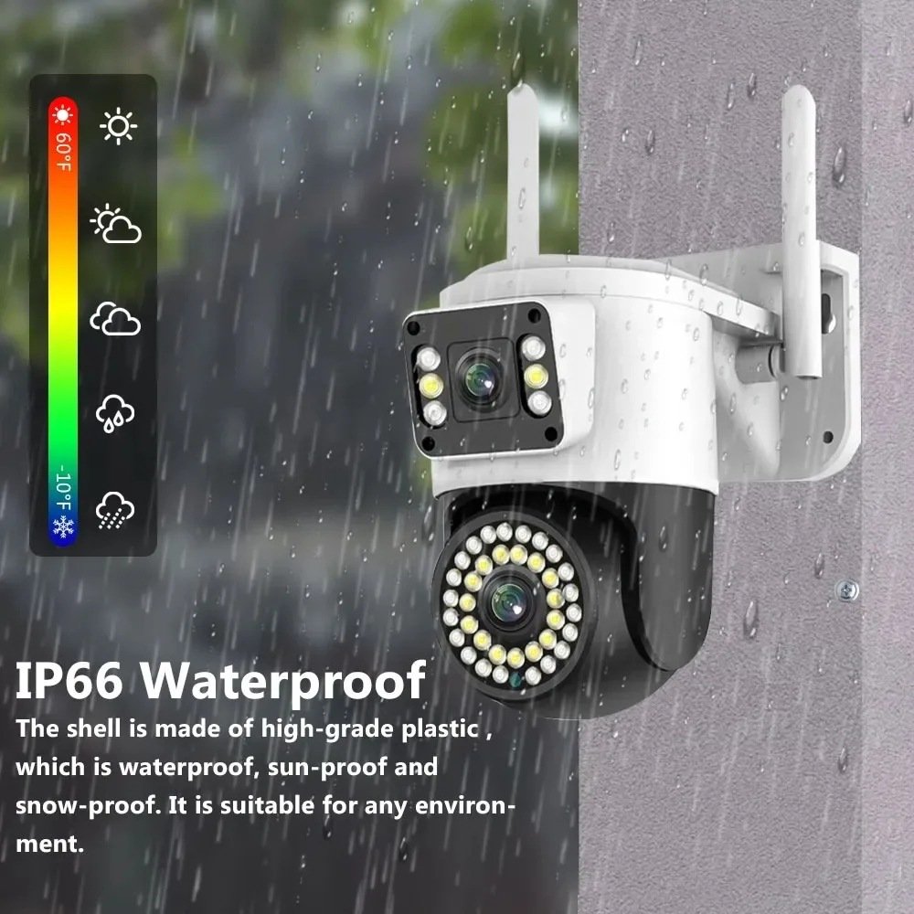 4G 4MP Smart Wifi PTZ camera Outdoor Detect Two Way Audio H.265 Home CCTV Surveillance IP Network Camera