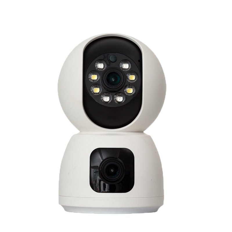4MP Security WIFI CCTV Network Camera Night Vision Baby Monitoring Double Lens Camera Wireless Indoor