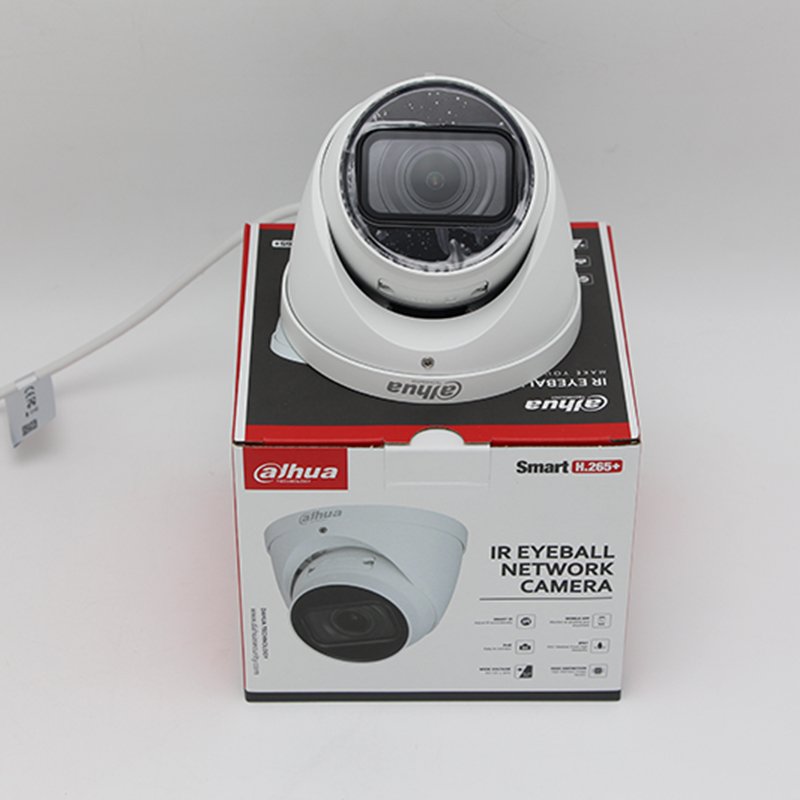 Dahua Original IPC-HDW2449T-S-PV 4MP Smart Light Active Deterrence Fixed-focal Eyeball Network Camera Sound and light alarm