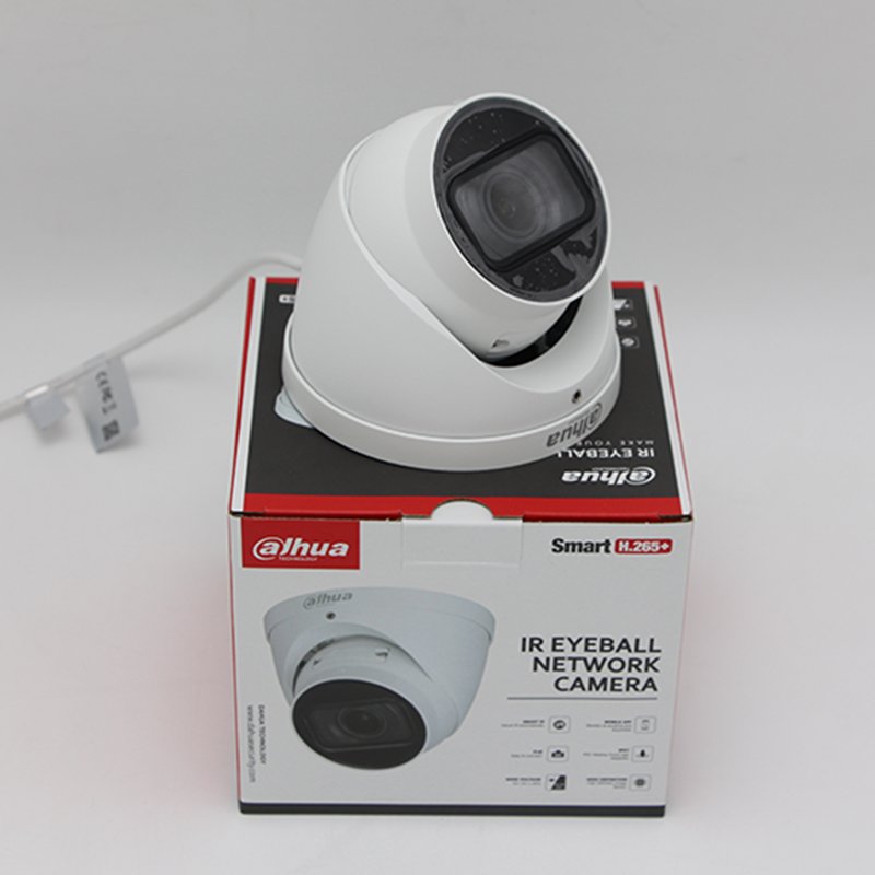 Dahua Original IPC-HDW2449T-S-PV 4MP Smart Light Active Deterrence Fixed-focal Eyeball Network Camera Sound and light alarm