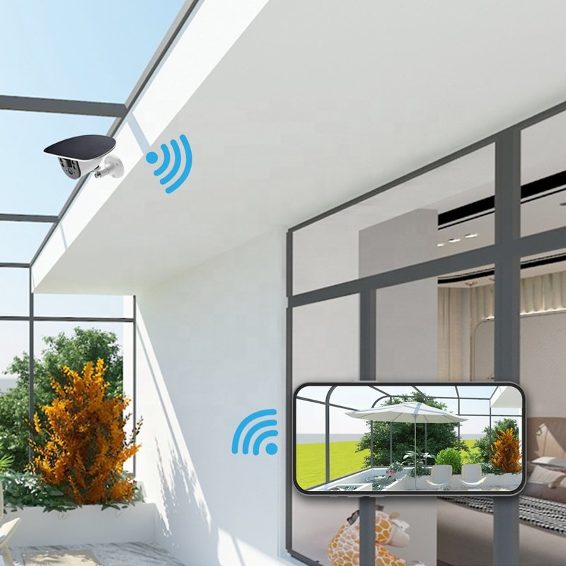 Hot Top Seller Wireless Smart PIR 4G Home CCTV IP Video Security Wifi Solar Network Camera