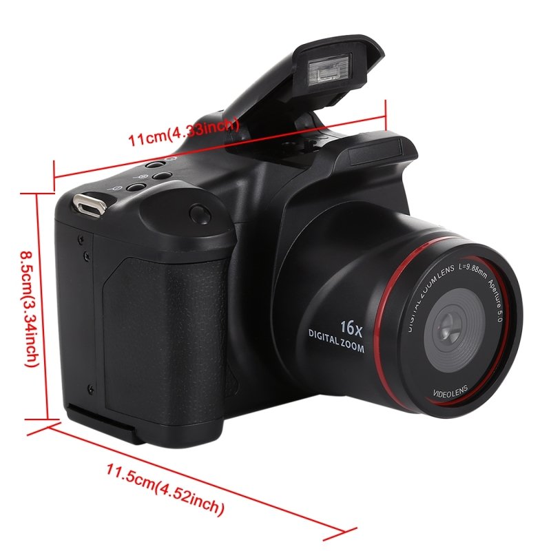Hot Selling 1.3 Mega Pixel HD DV SLR Camera with 2.4 inch LCD and Full HD 720P Recording EIS