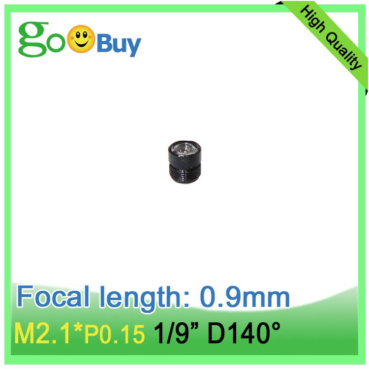 M2 EFL 0.9mm lens wide angle 140 degree 1/9" sensor lens for OV9734 biological microscope 2MP HD endoscope camera lens