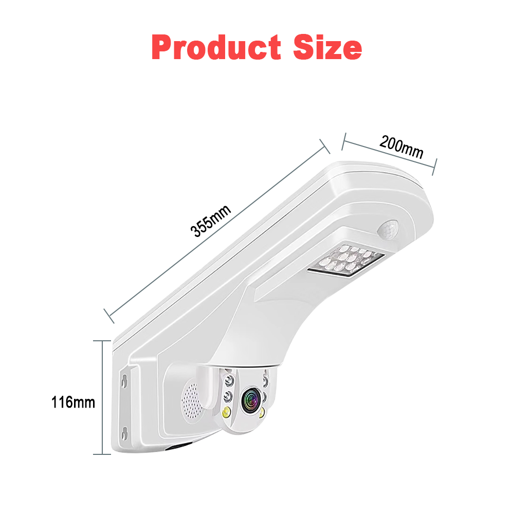 2024 hot sell Jortan 5MP 5x zoom CCTV Solar 4G wifi Street lamp Ptz Camera Motion Detection Two Way Audio Solar Cctv Camera