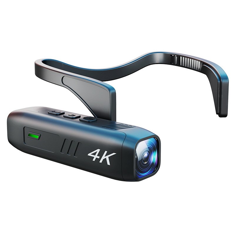 Professional AI Camcorders Solution Wearable Portable Mini Mount Action & Sports Scanner Camera Monitor 4K Head Mounted Camera