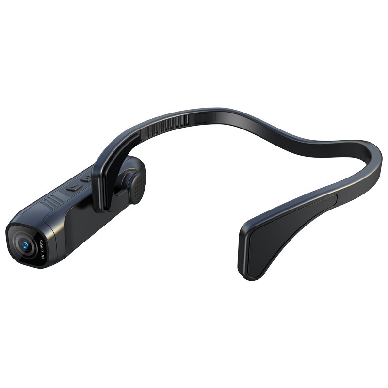 Professional AI Camcorders Solution Wearable Portable Mini Mount Action & Sports Scanner Camera Monitor 4K Head Mounted Camera
