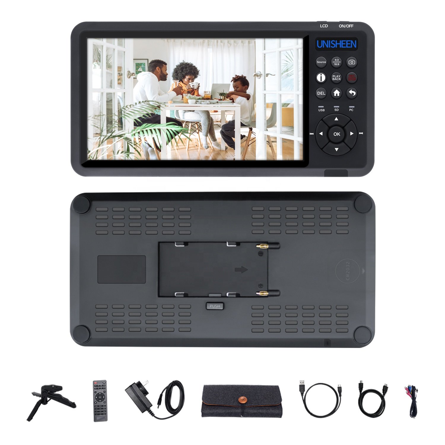 Unisheen UR500A StandAlone Endoscope Switchable Video Recorder VGA DVI HDMI YPbPr S-video RCA Camera 4K Capture Box Recorder