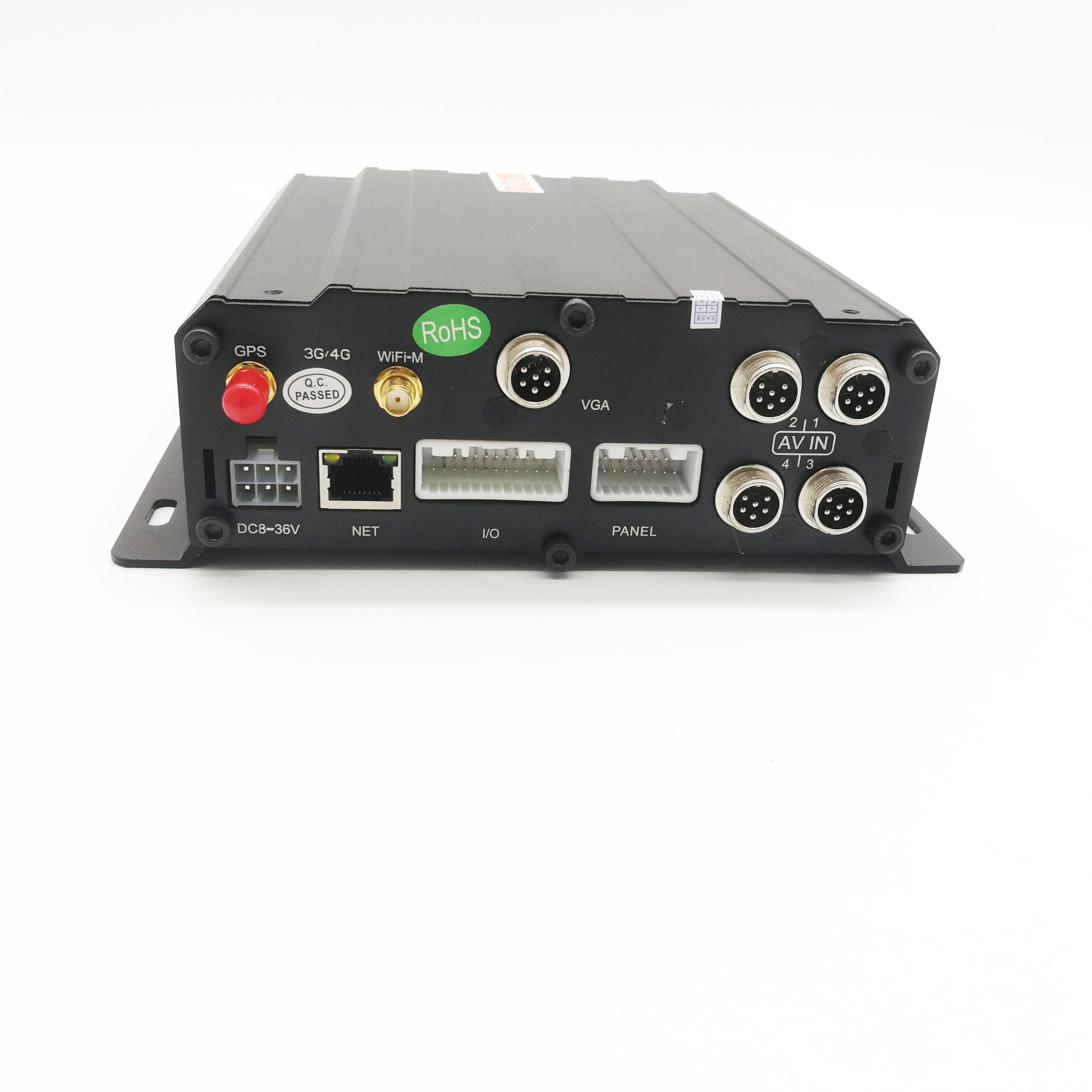 AHD HD car video recorder (8-way hard drive), 1080P analog HD monitoring design MDVR