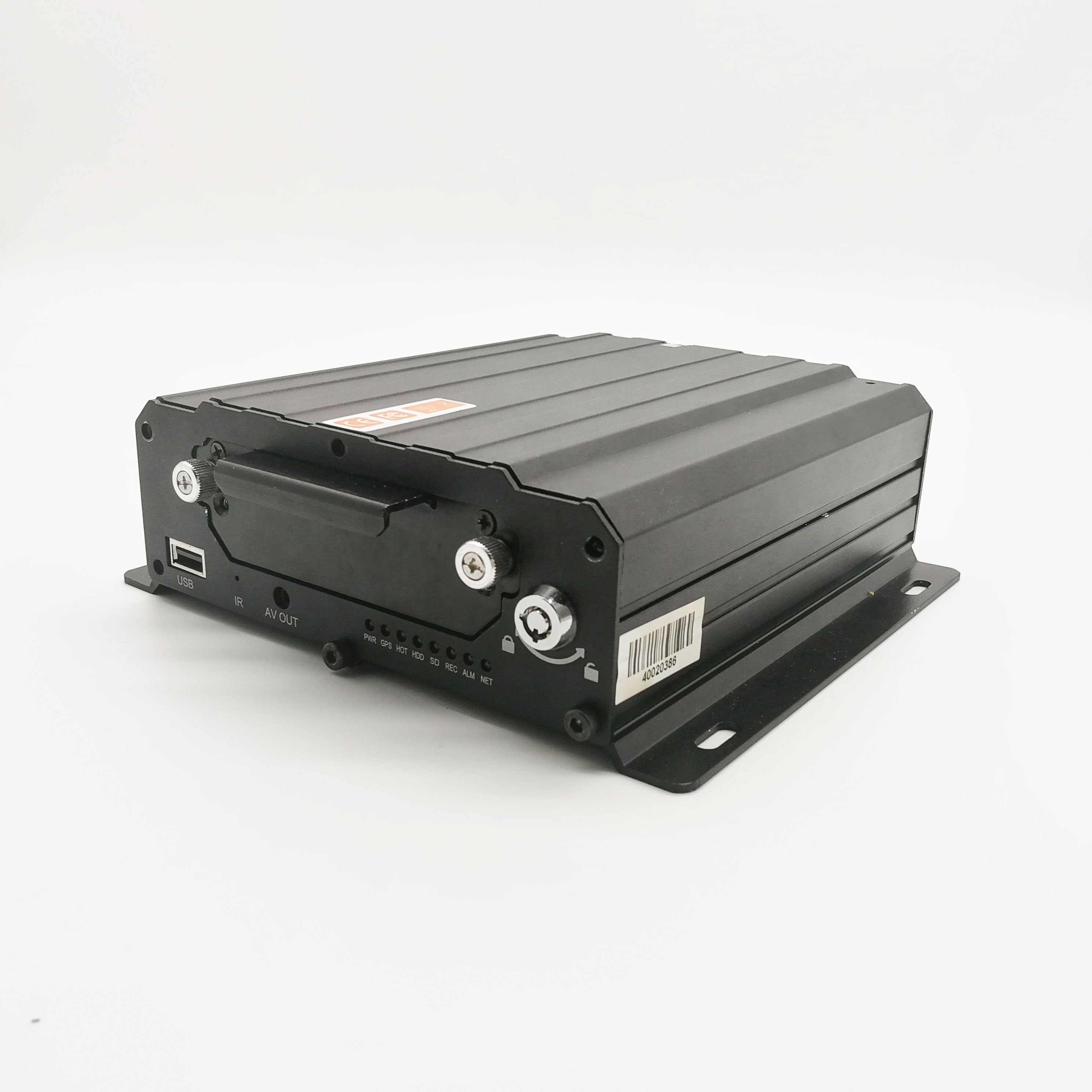 AHD HD car video recorder (8-way hard drive), 1080P analog HD monitoring design MDVR