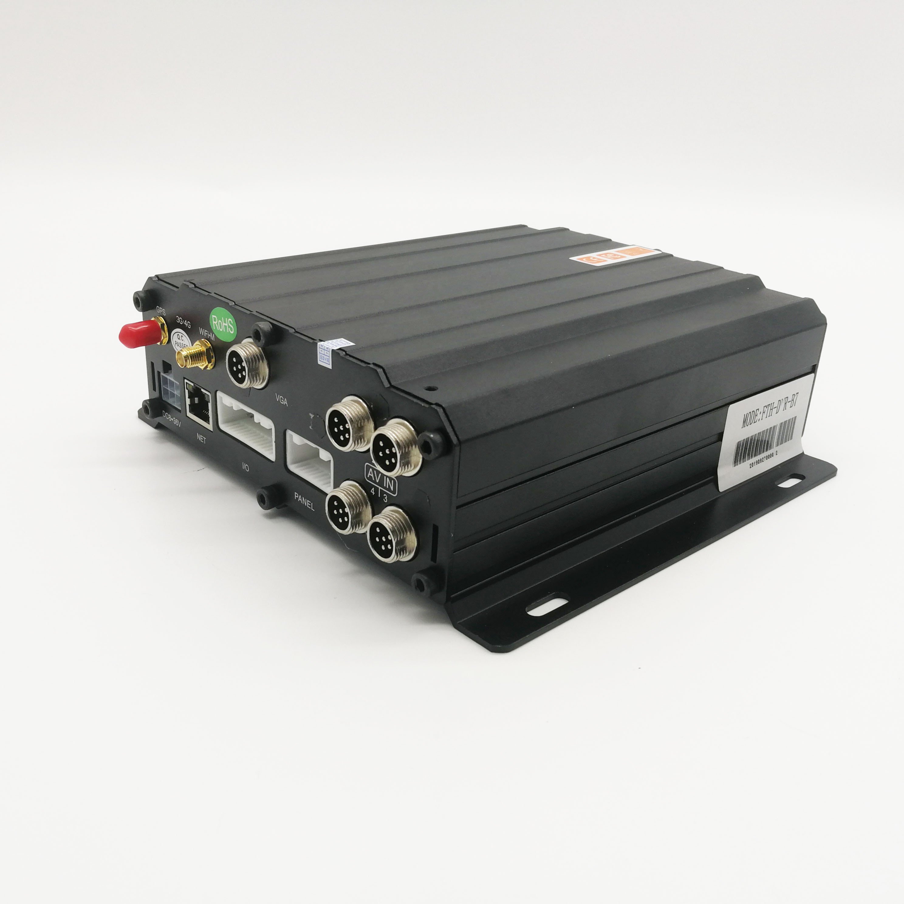 AHD HD car video recorder (8-way hard drive), 1080P analog HD monitoring design MDVR