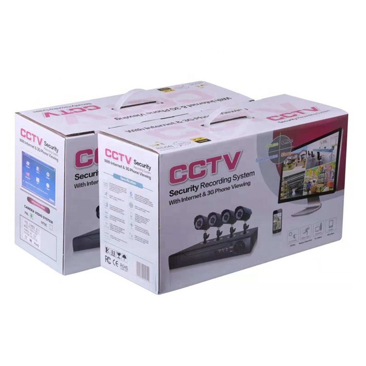 manufacturing wired coaxial 4 ch cctv dome camera day night vision AHD analog security home surveillance camera system 5mp