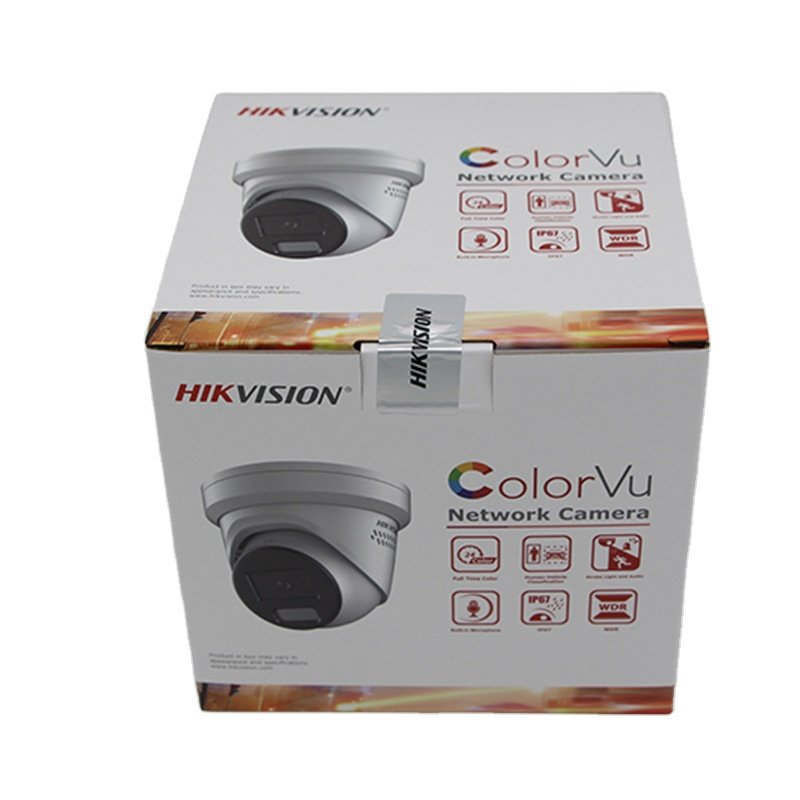 Original Hik DS-2CD2347G2-LSU/SL in stock 2.8mm 4 MP ColorVu Fixed Turret Microphone Built-in Turret IPC POE Camera