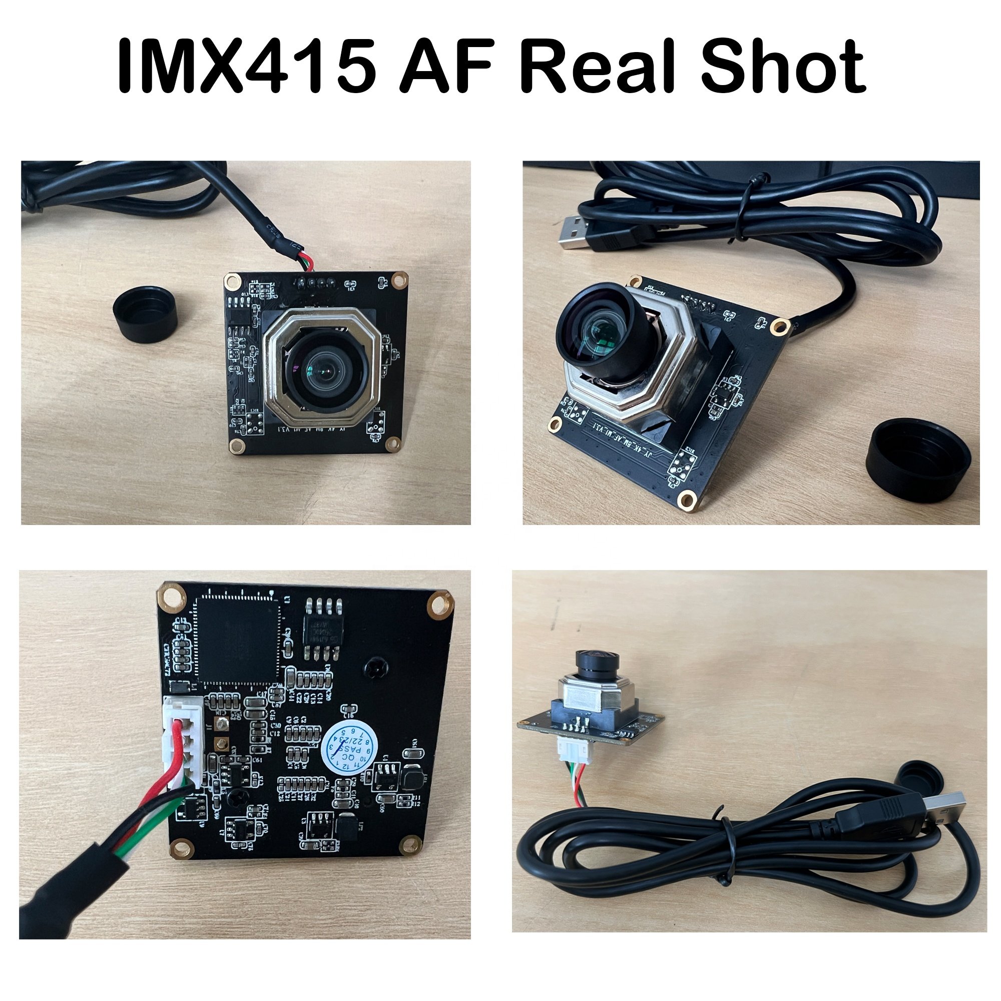 Factory price IMX415 8MP Autofocus UVC USB Camera Module 4K RGB Image sensor Wide Angle l Industrial Camera Modules