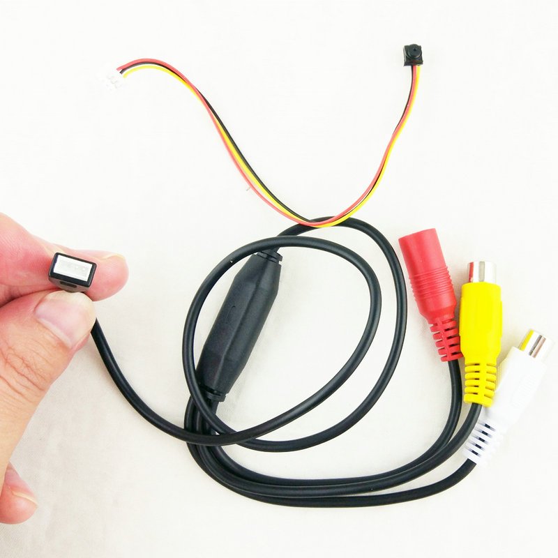 Super Small Mini Analog Camera 1000TVL CMOS Color CCTV Lens Size 5x5mm for Aerial Aircraft