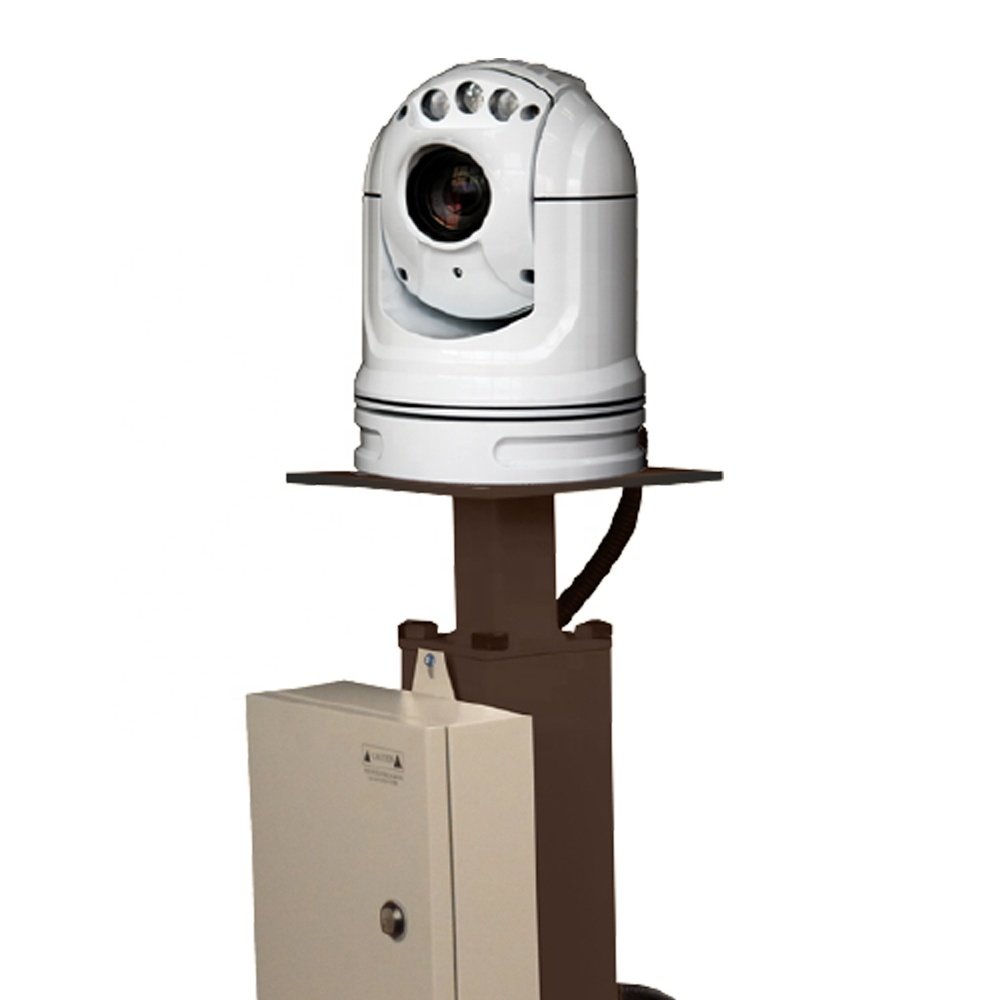 Light Rugged Mobile Portable 2MP 33X Optical Zoom PTZ Camera IP66 50m IR Ideal for Vehicle and Robot Use
