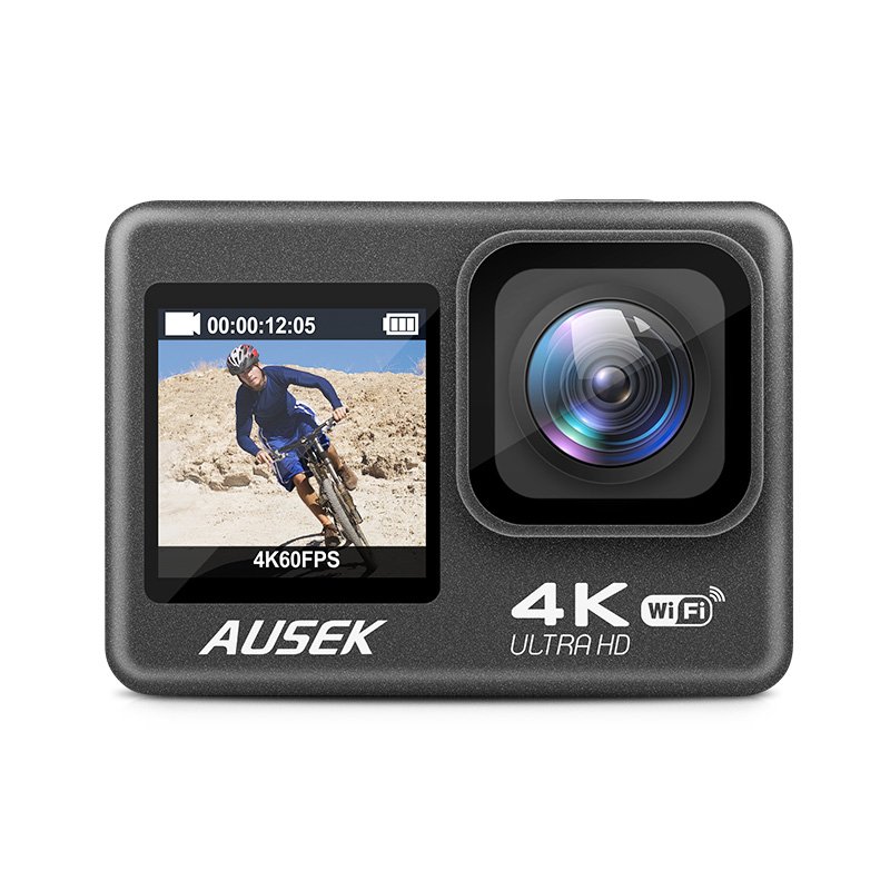 Outdoor Profesional Video and Photography Camara Deportivo Ausek Pro Action Camera Action 360 Indoor 4K Nightshot Plus Microsd