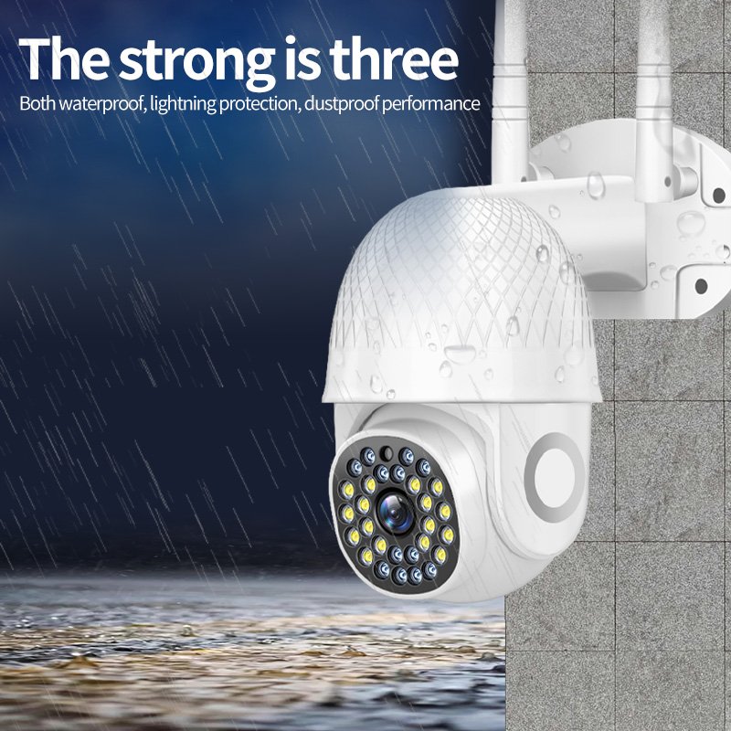 28 leds light Outdoor Waterproof Wireless 1080p 2MP Wifi Security Sur-veillance camara ip wifi 360 p2p camera