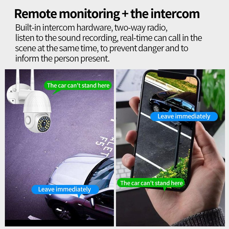28 leds light Outdoor Waterproof Wireless 1080p 2MP Wifi Security Sur-veillance camara ip wifi 360 p2p camera