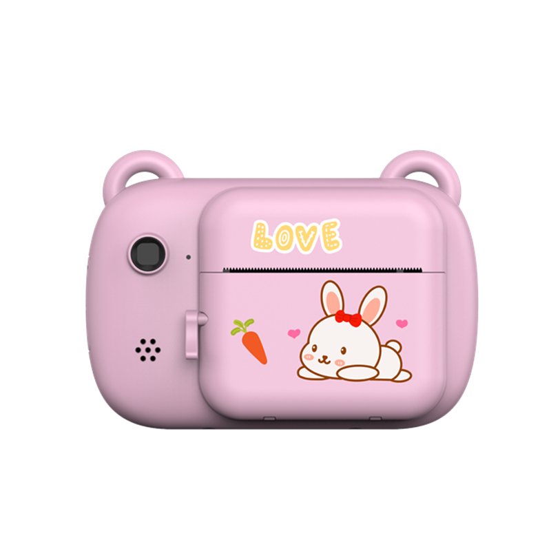 1080P HD Mini Children'S Camera With Fun Photo Photo Printing Instantly Color Camera Film Selfie Toys Digital Kids Print Camera
