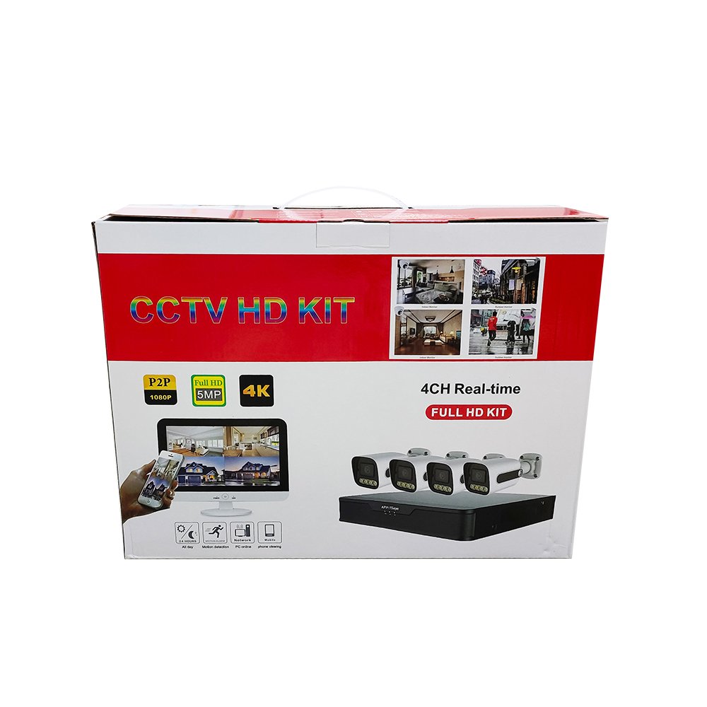 Anxinshi Brand Factory Price 1MP 2MP 5MP 8 Channel AHD Cloud Storage Support CCTV Camera System